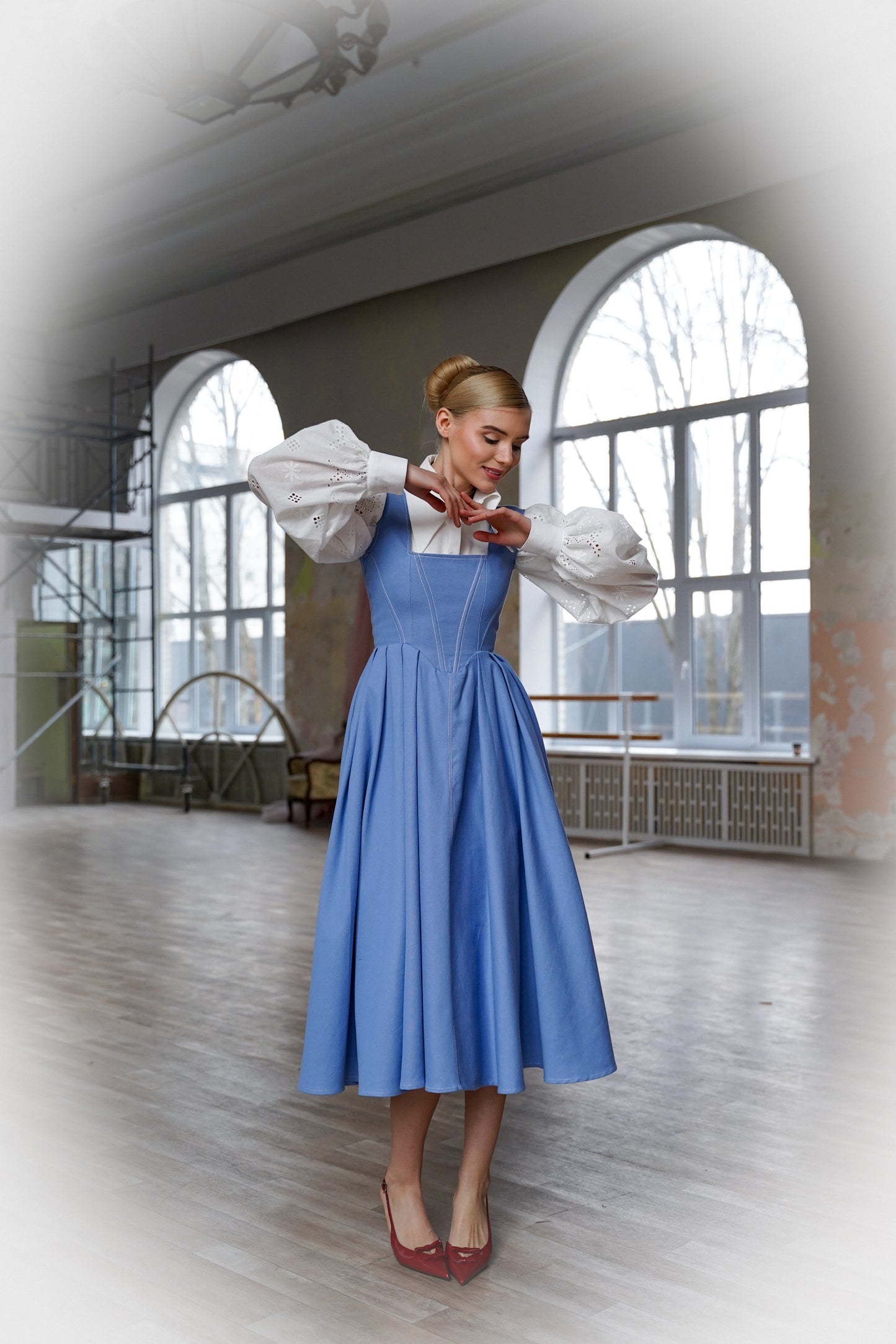 Blue dress Starry
