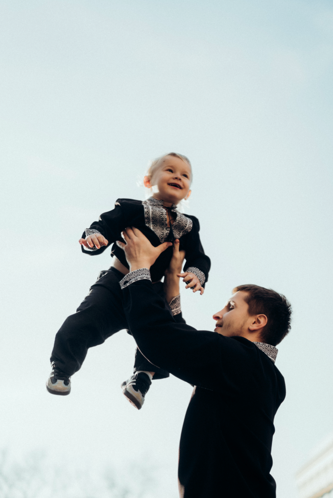 Дитяча вишиванка чорна Спадок