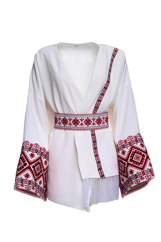 White kimono Oksenia