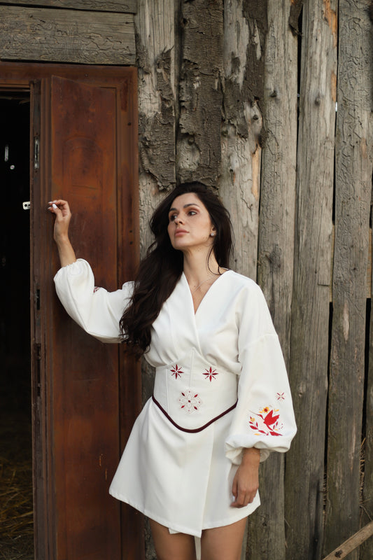 Women's mini kimono Hummingbird