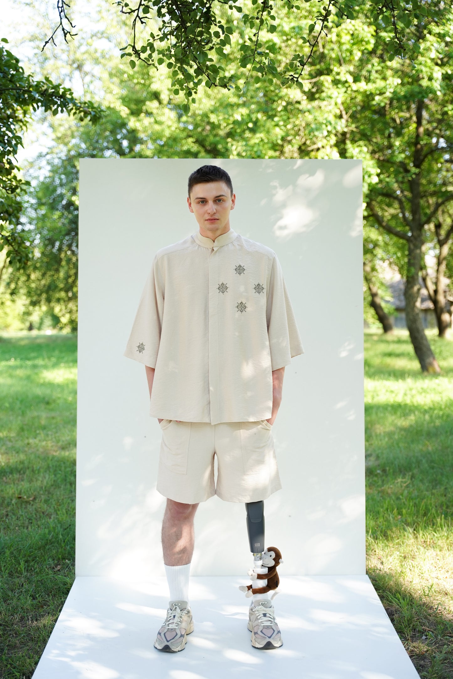 Чоловіче кімоно молочне Зорей