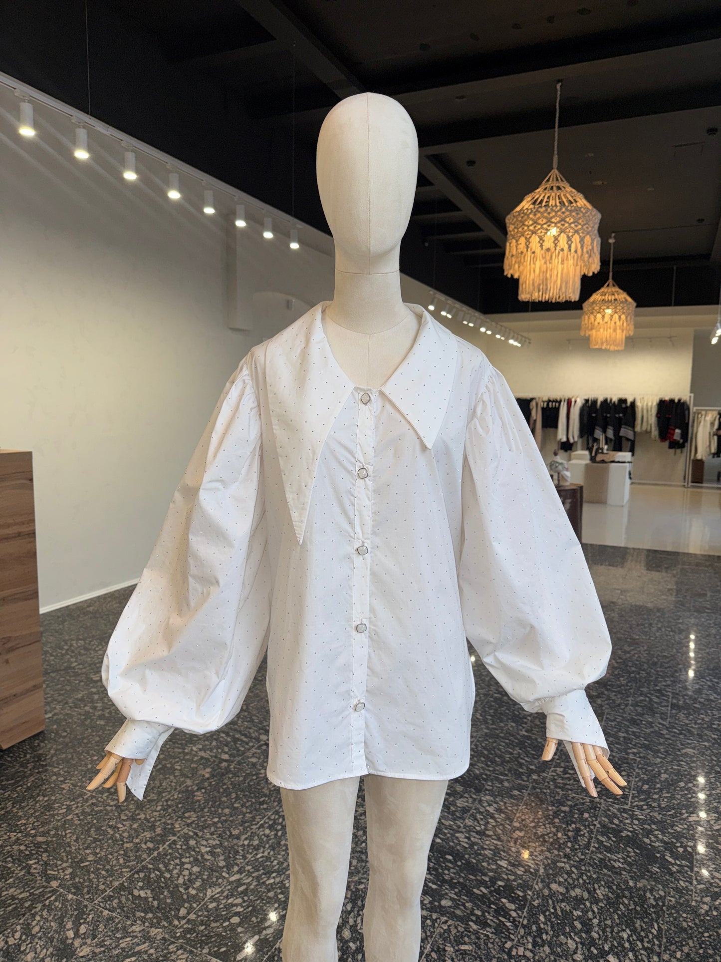 Блуза біла Зоряна ніч