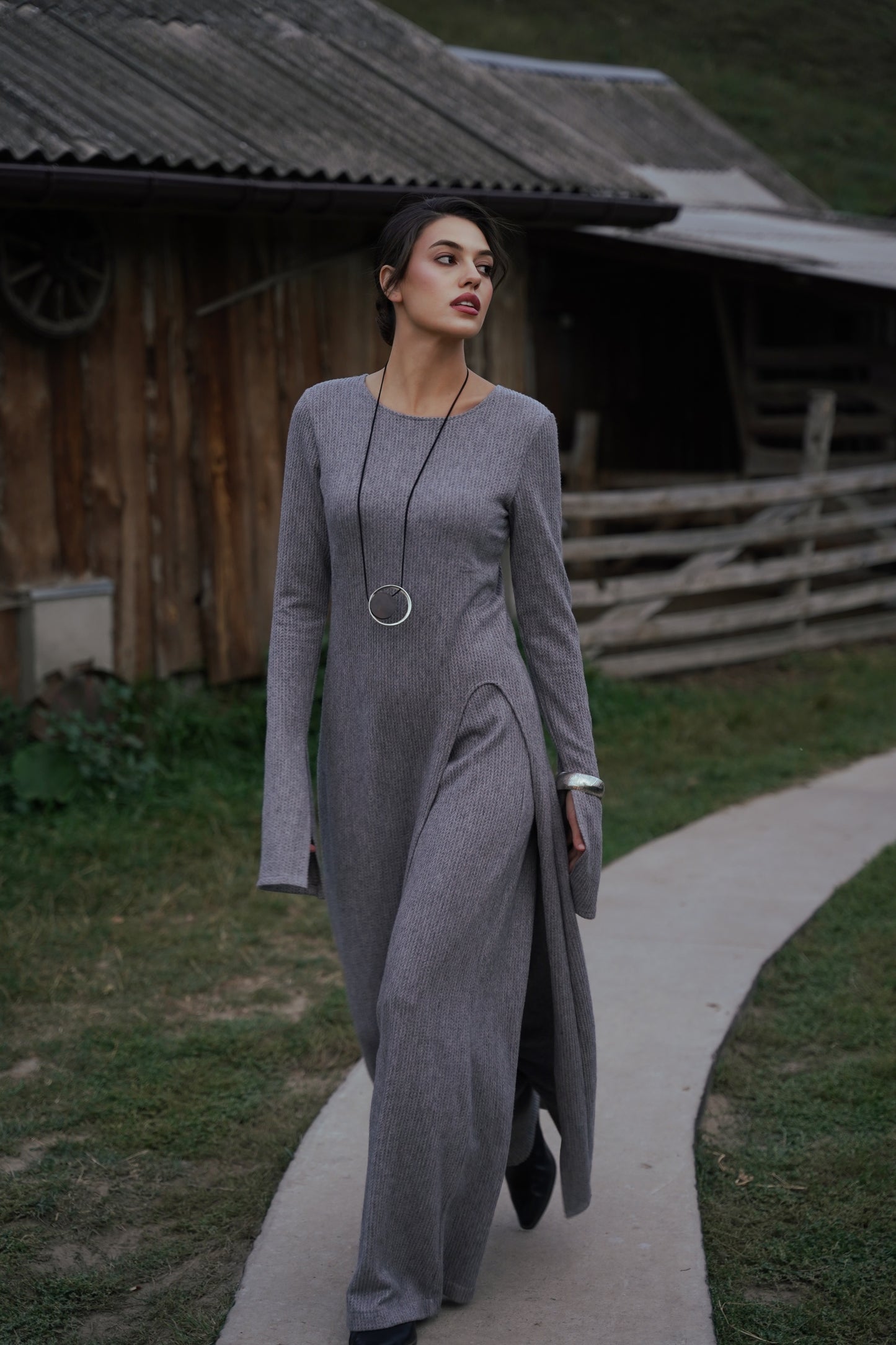 Жіночий костюм сірий Кетрін