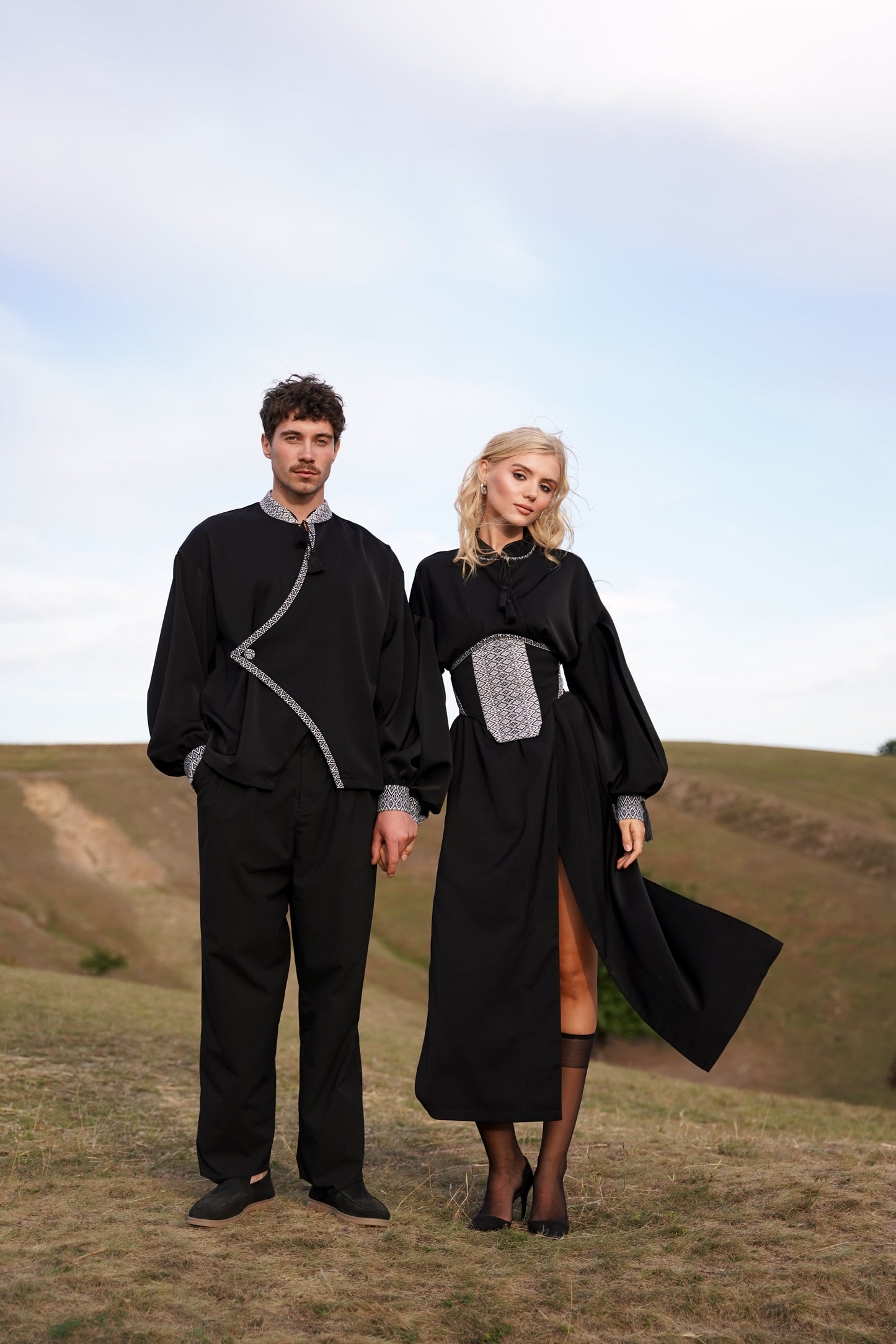 Парний образ чорний Либідь