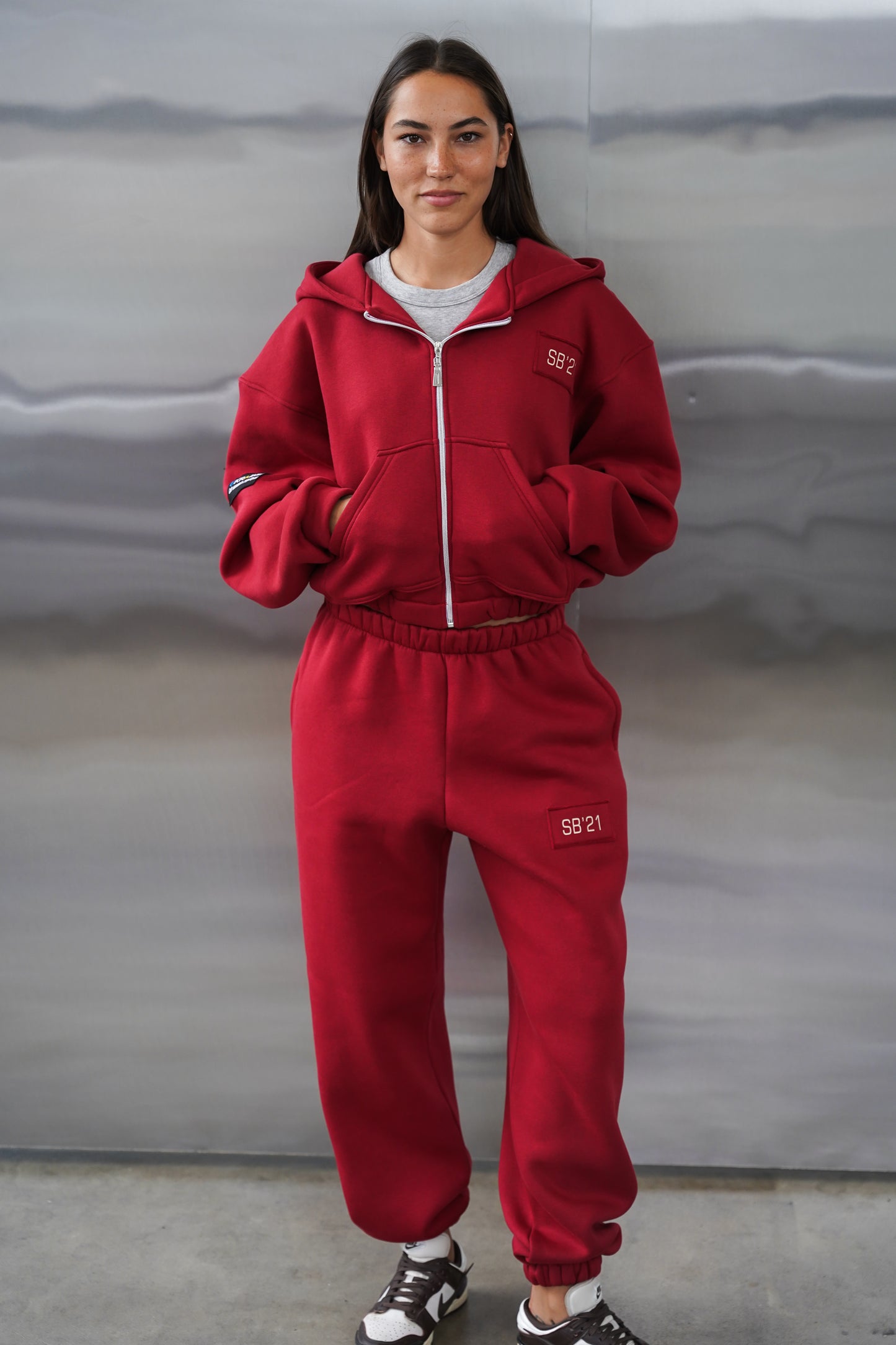 Спортивний костюм червоний UA