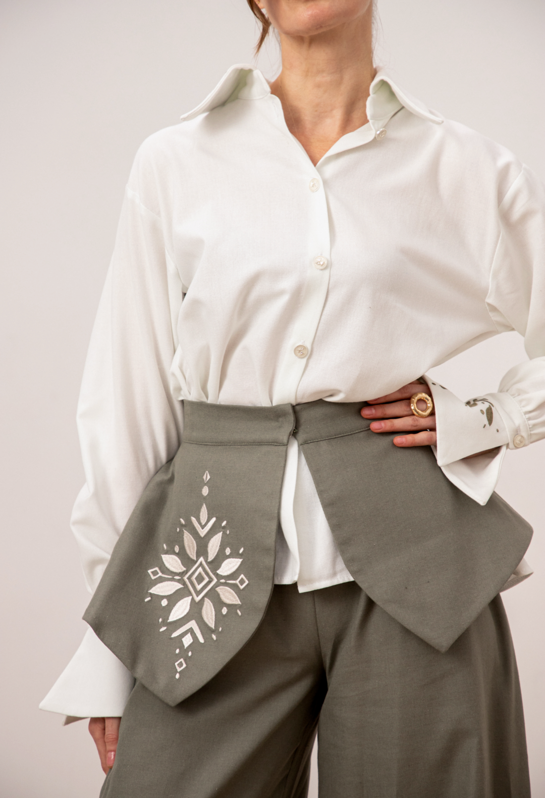 Жіноча баска оливка СОН -ТРАВА