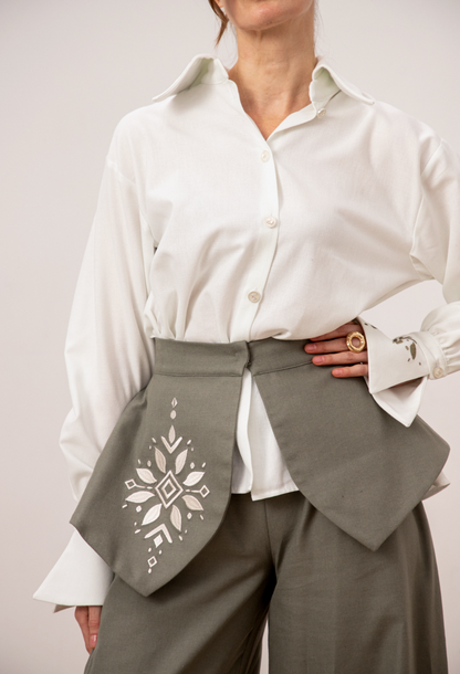 Жіноча баска оливка СОН -ТРАВА