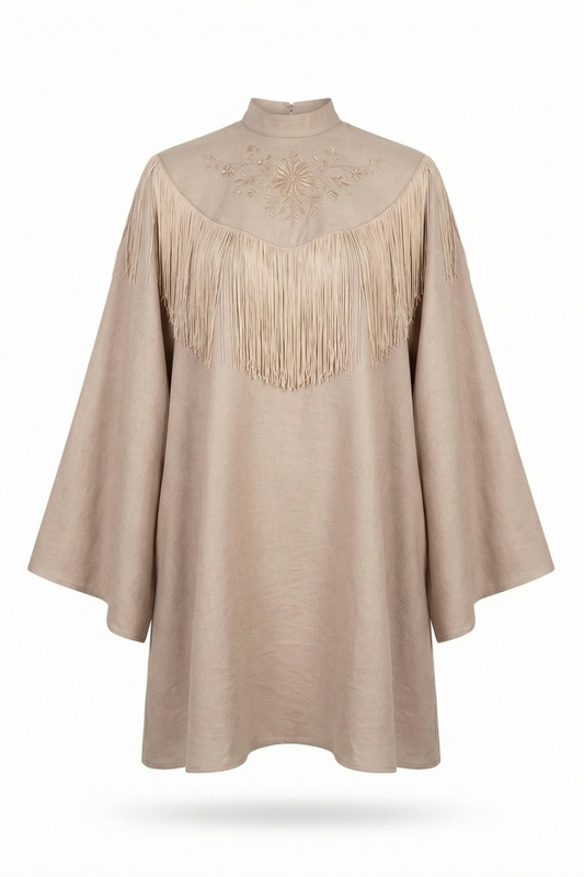 Сукня бежева Цвіт Леї