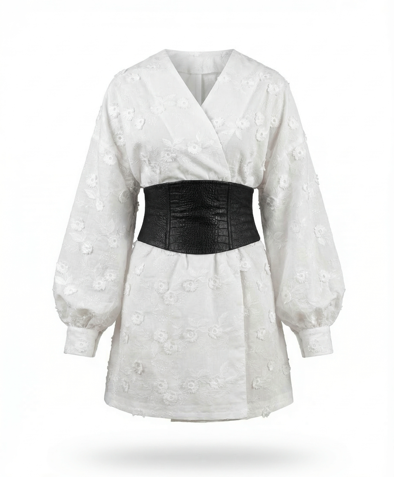 Жіночий корсет-пояс чорний