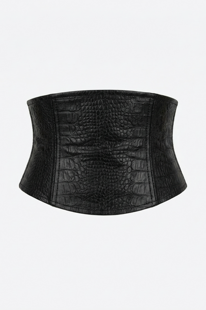 Жіночий корсет-пояс чорний