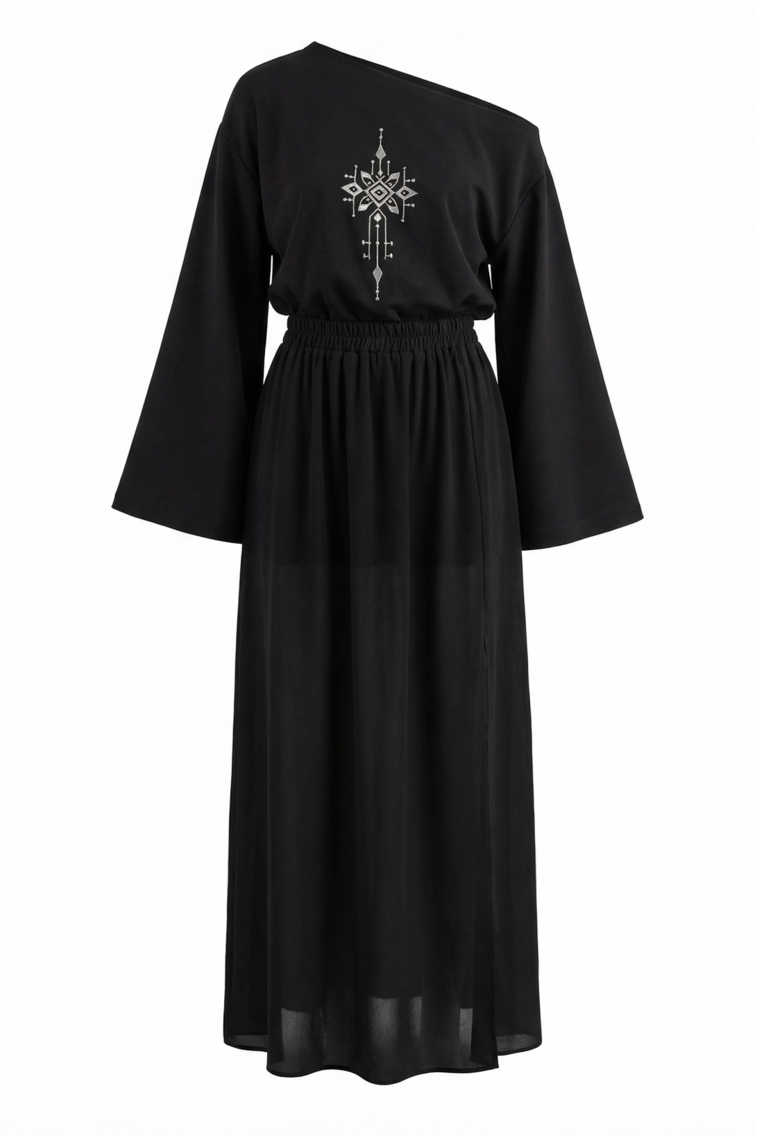 Комплект сукня та спідниця Вогнена