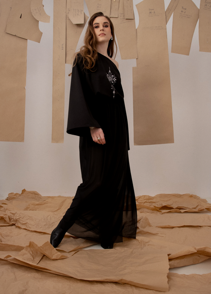 Комплект сукня та спідниця Вогнена