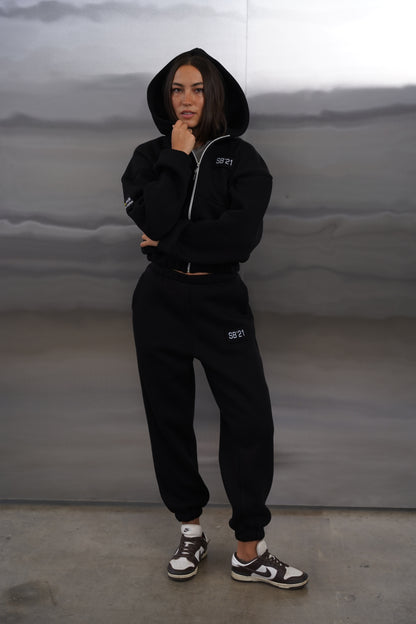 Жіночий спортивний костюм чорний UA