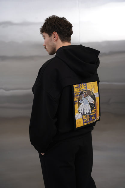 Жіночий худі чорний Вільна ненька