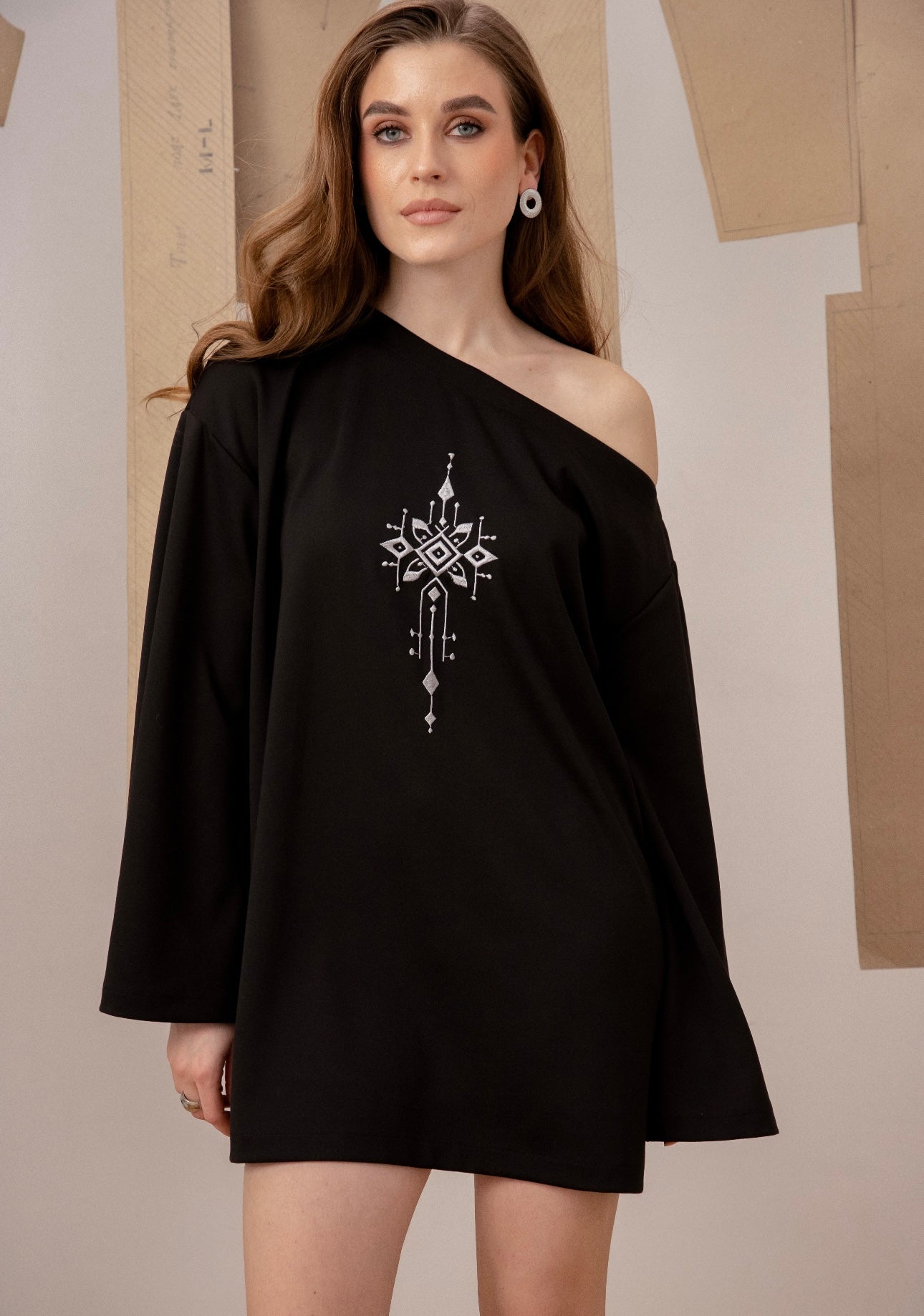 Комплект сукня та спідниця Вогнена