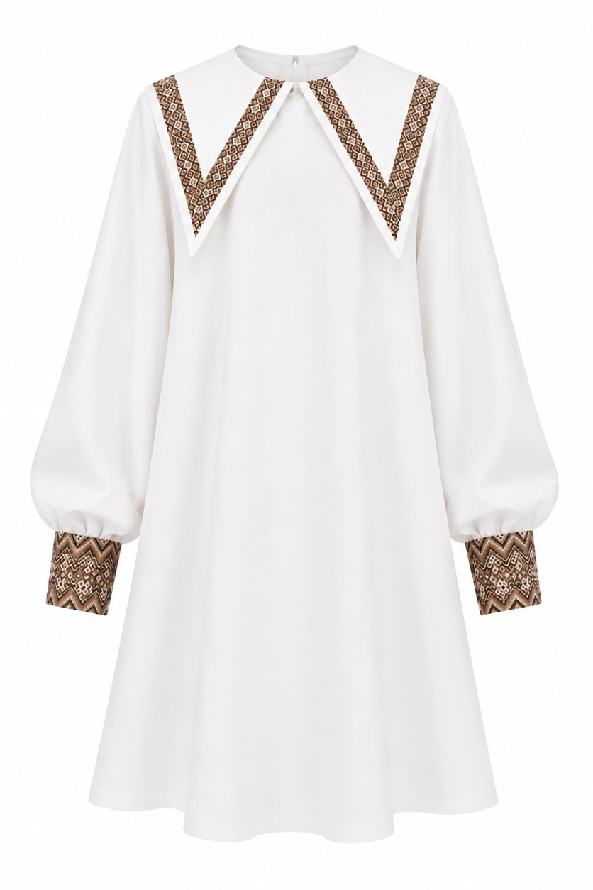 Children's dress with embroidery Mia
