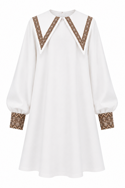 Children's dress with embroidery Mia