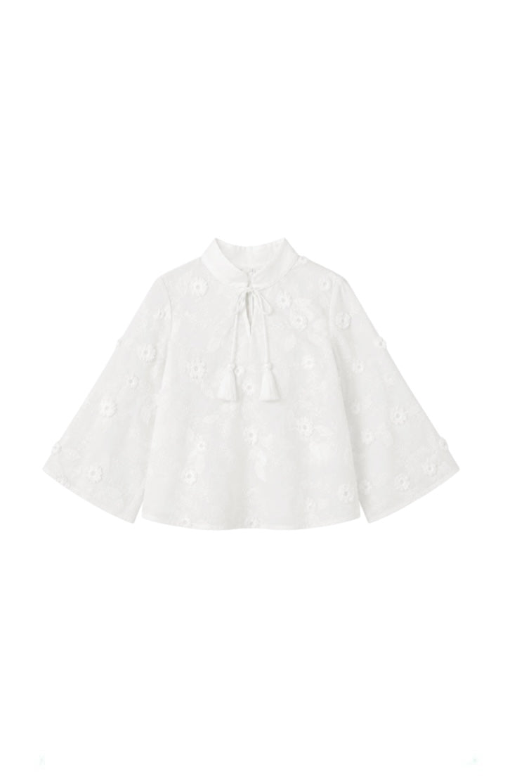 Children's dress with embroidery Mia
