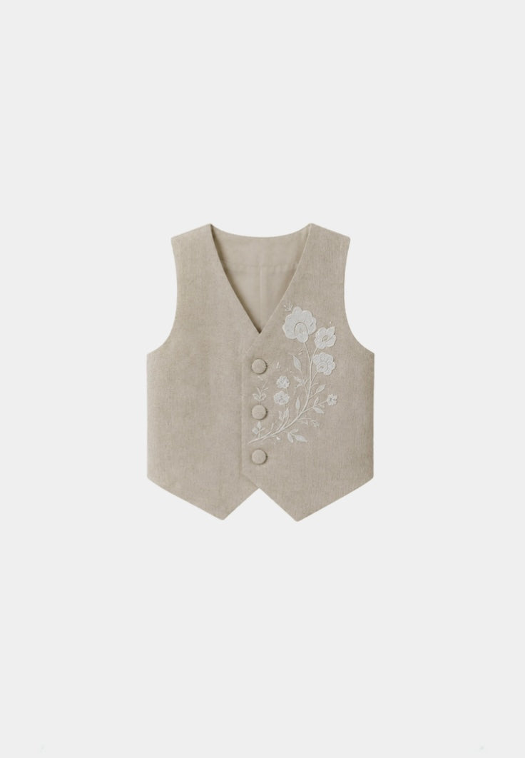 Children's dress with embroidery Mia