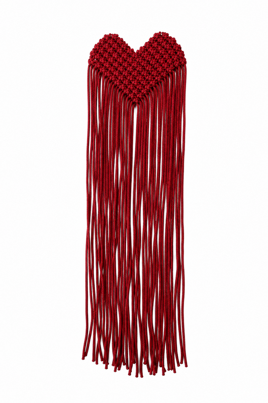 Macrame heart