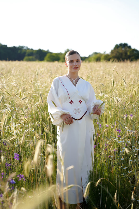 Жіноче кімоно молочне Колібрі