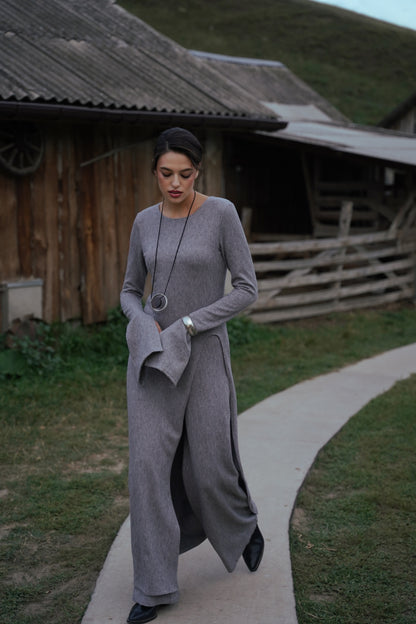 Жіночий костюм сірий Кетрін