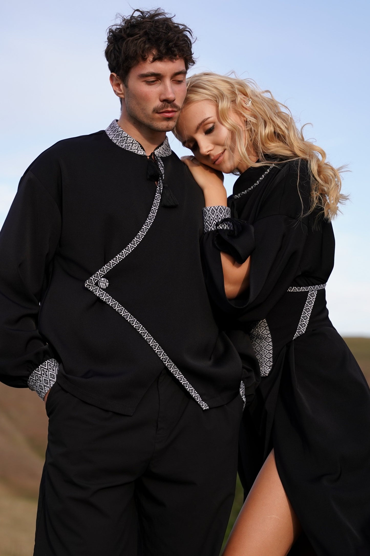 Парний образ чорний Либідь