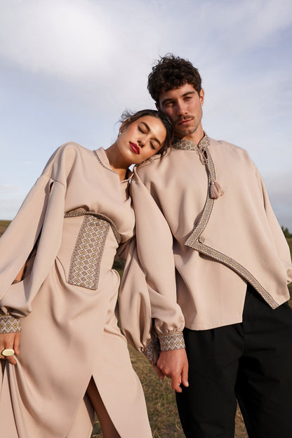 Парний образ бежевий Либідь