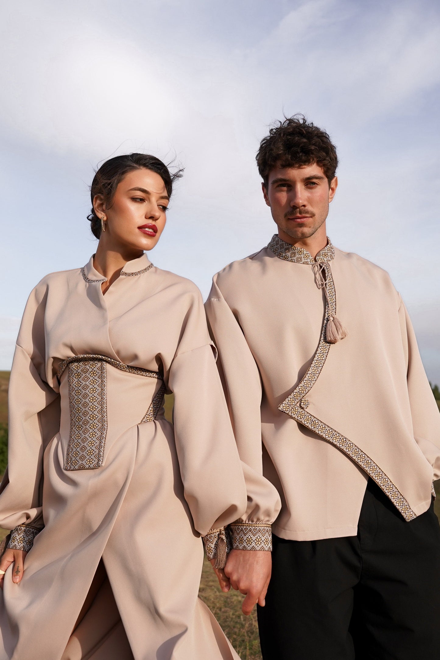 Парний образ бежевий Либідь