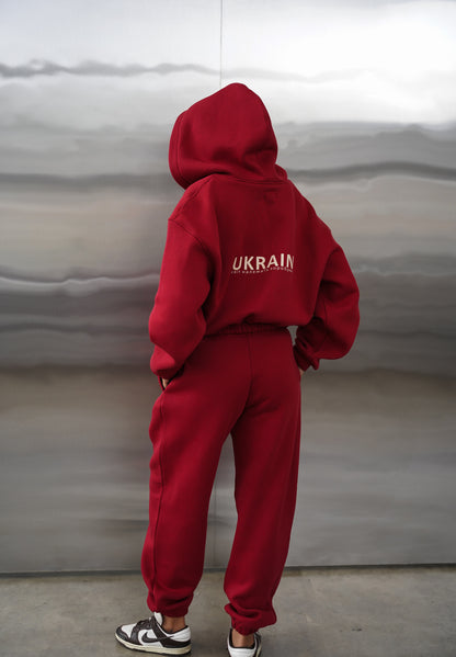 Спортивний костюм червоний UA