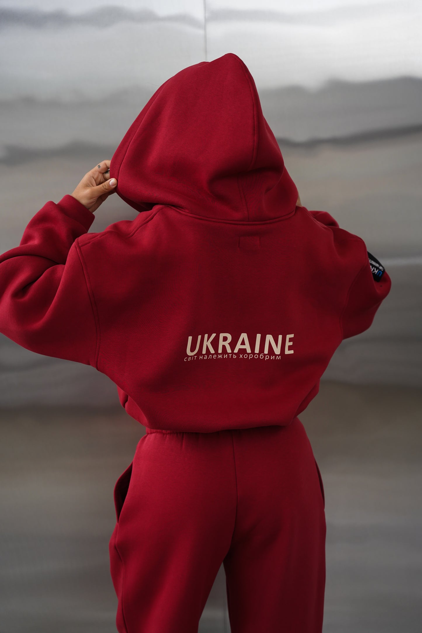 Спортивний костюм червоний UA