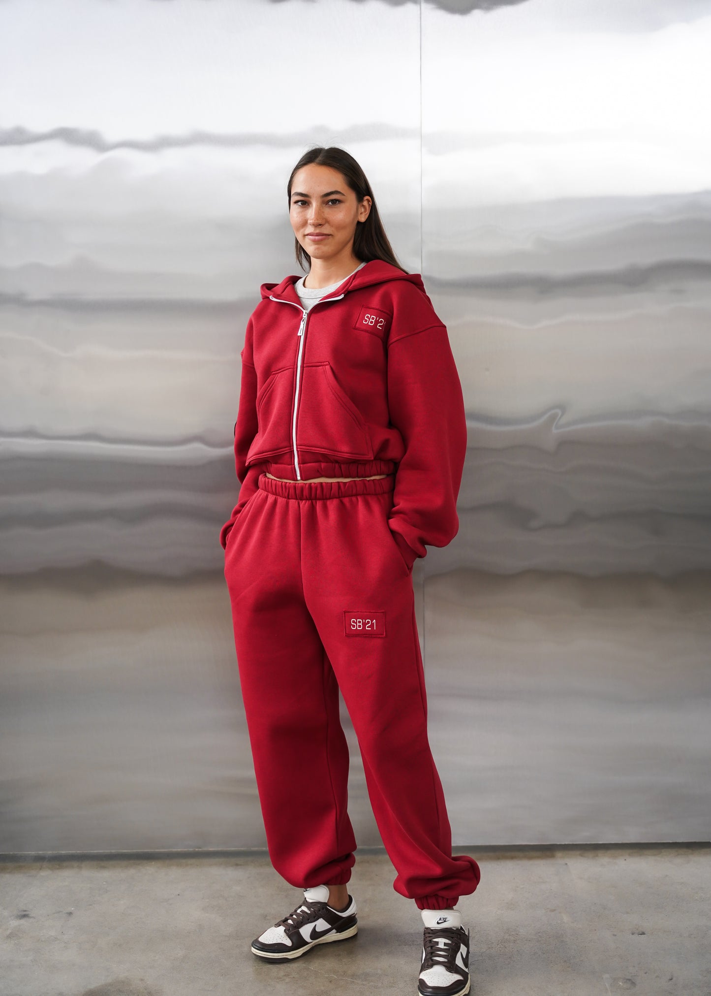 Спортивний костюм червоний UA