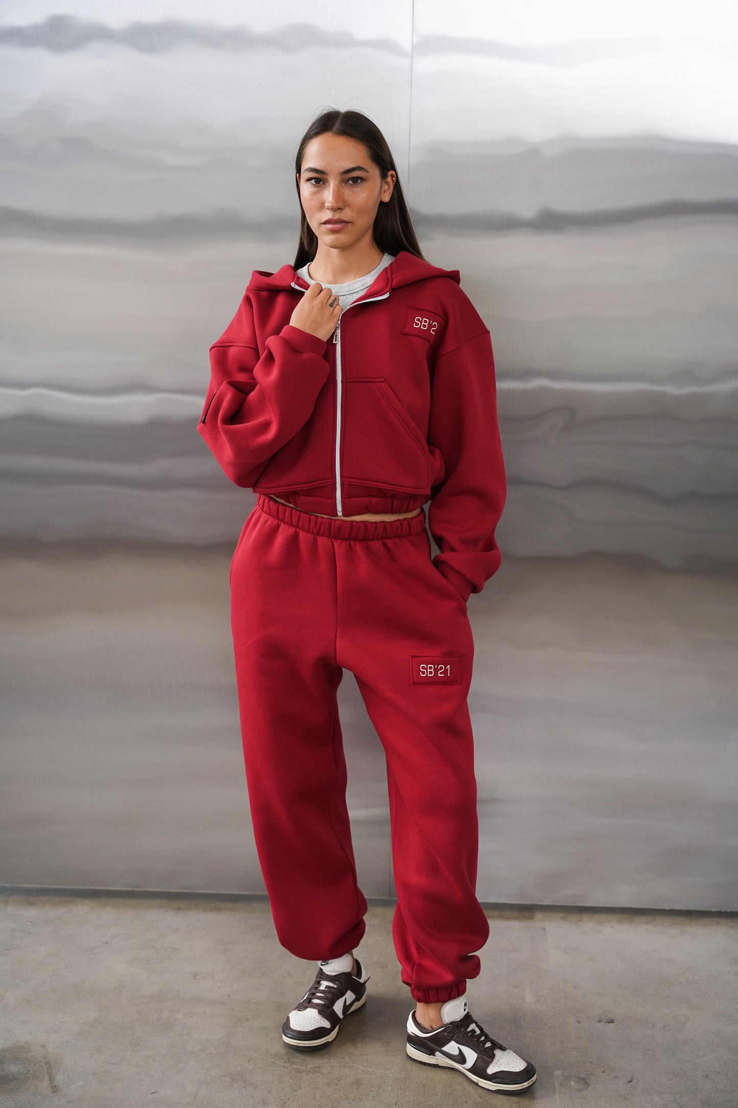 Спортивний костюм червоний UA