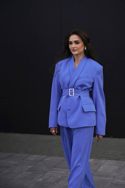 Жіночий жакет блакитний Гортензія