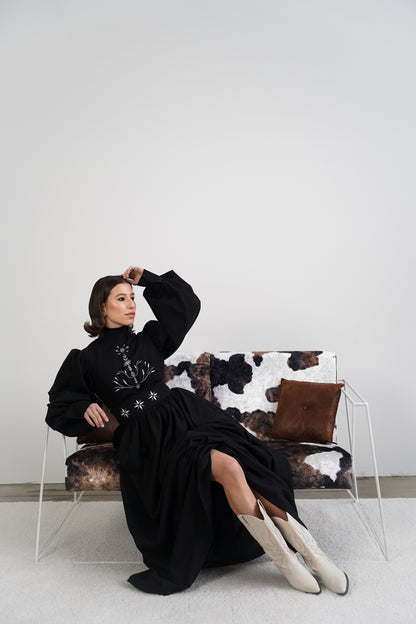 Сукня чорна Дерево життя