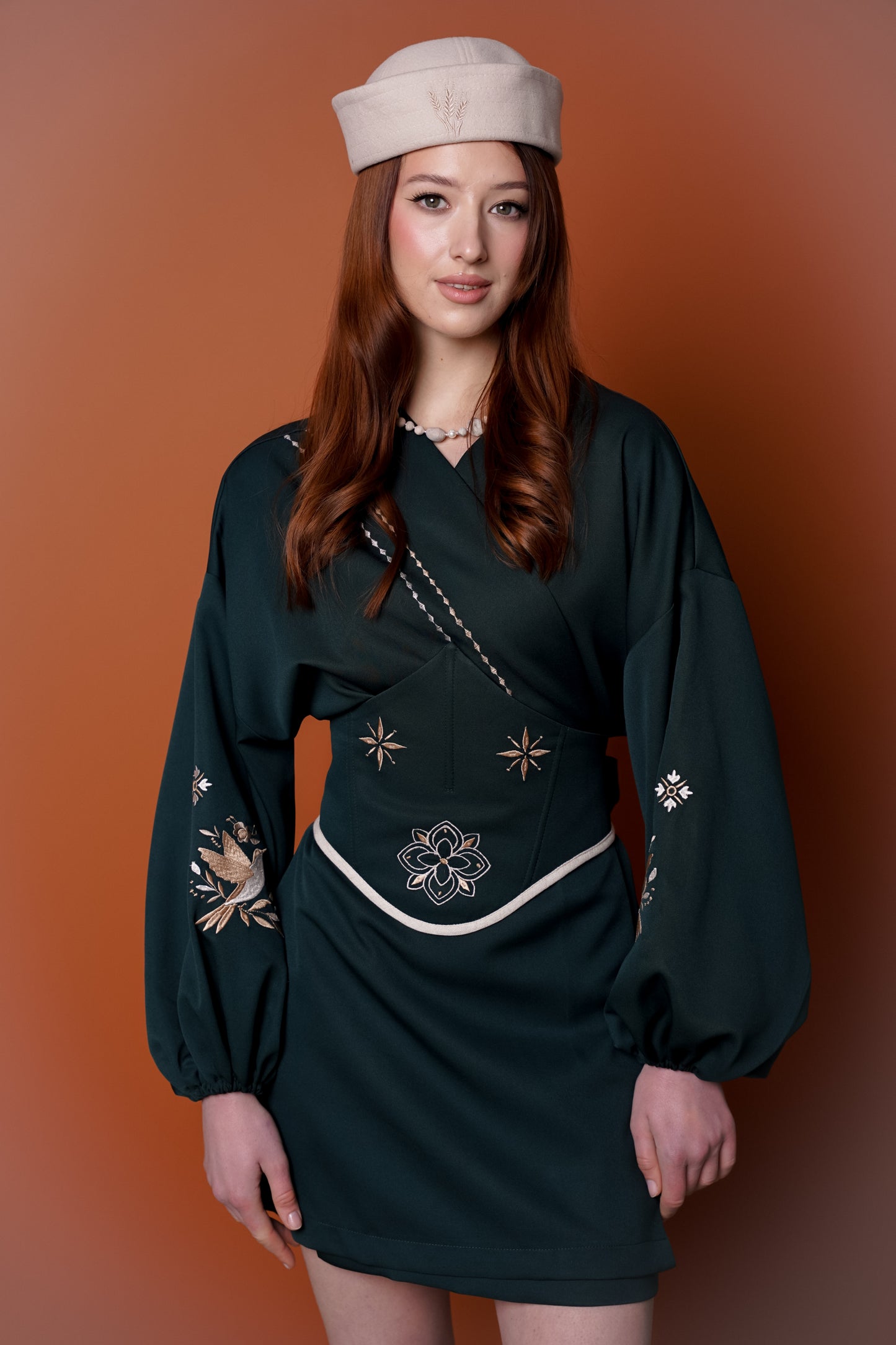 Жіноче кімоно міні Колібрі