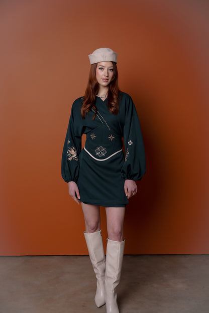 Жіноче кімоно міні Колібрі