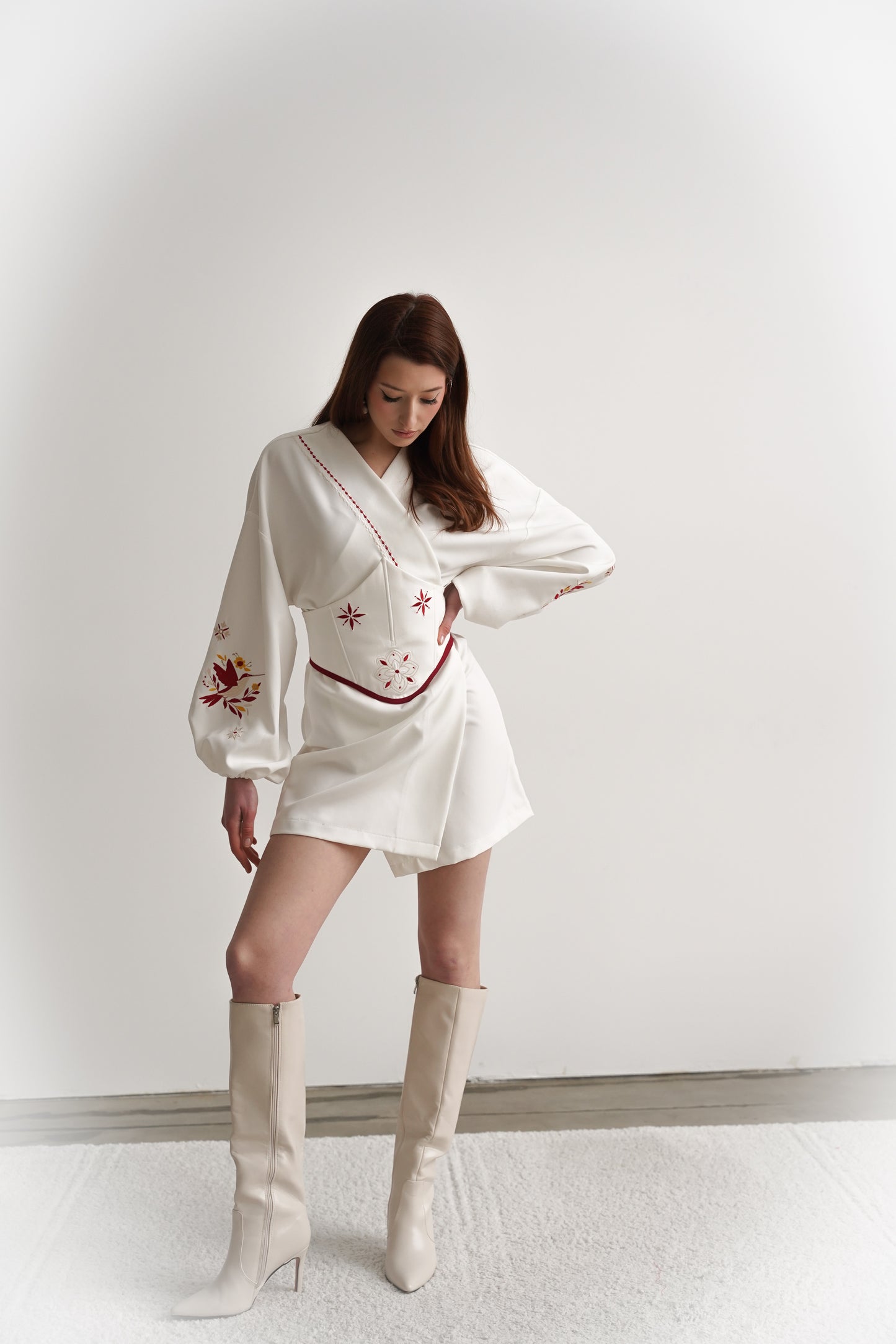 Жіноче кімоно міні Колібрі