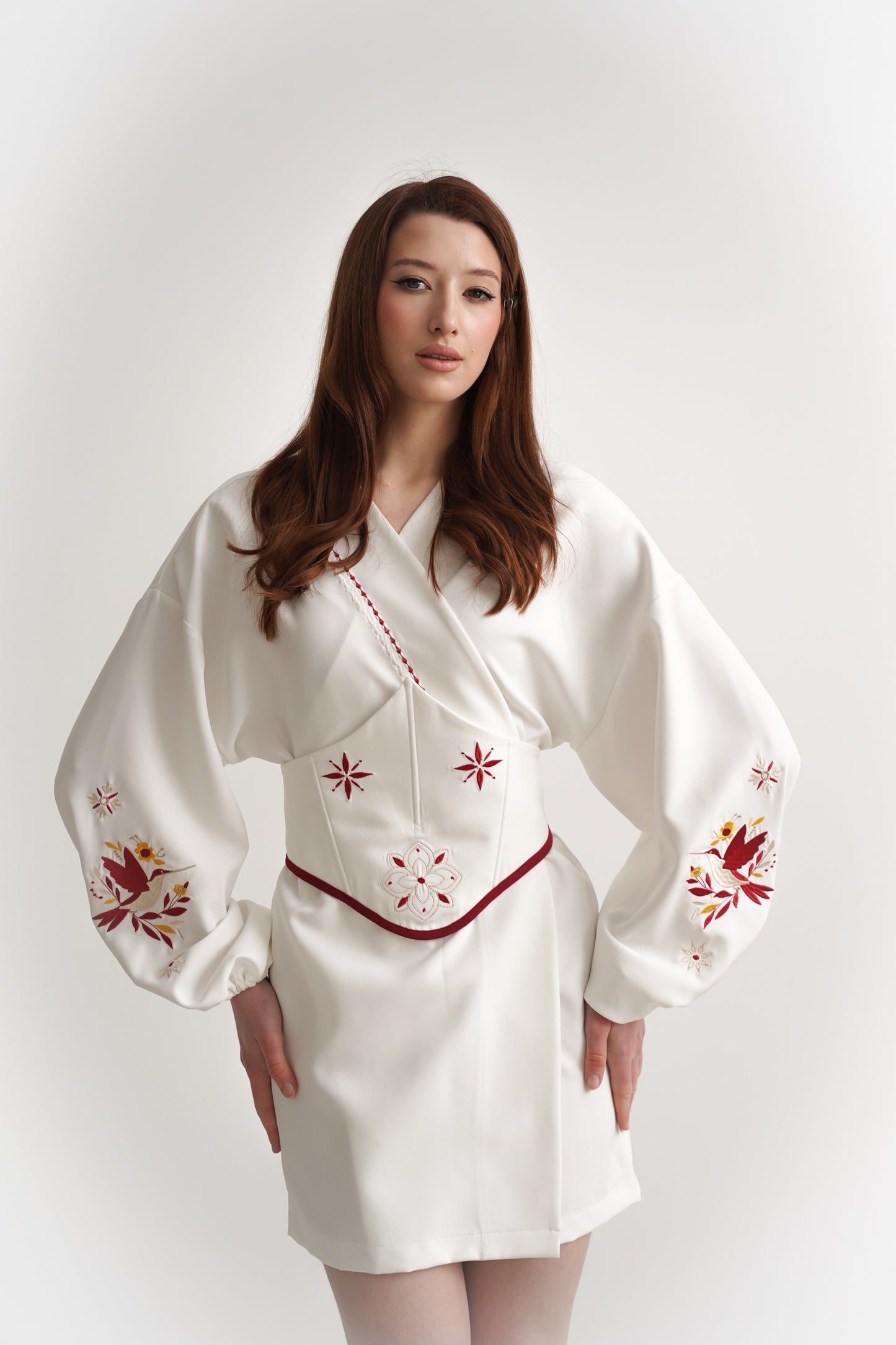 Жіноче кімоно міні Колібрі