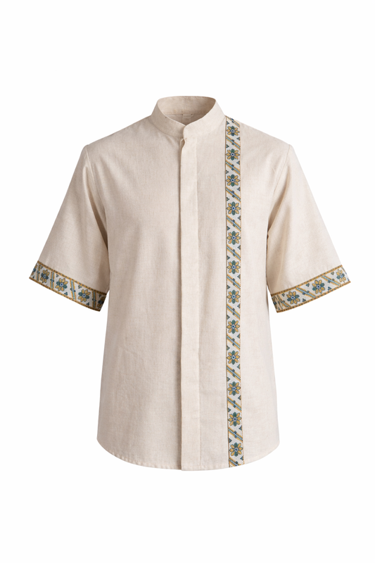 Чоловіче кімоно бежеве Святогор