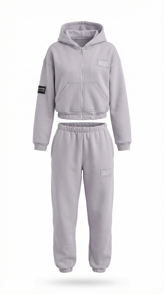 Women's tracksuit gray UA