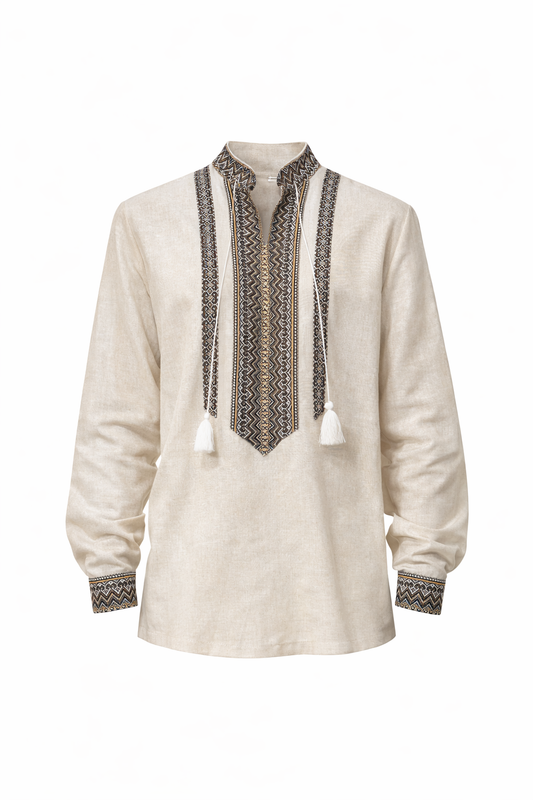 Чоловіча вишиванка льняна Спадок