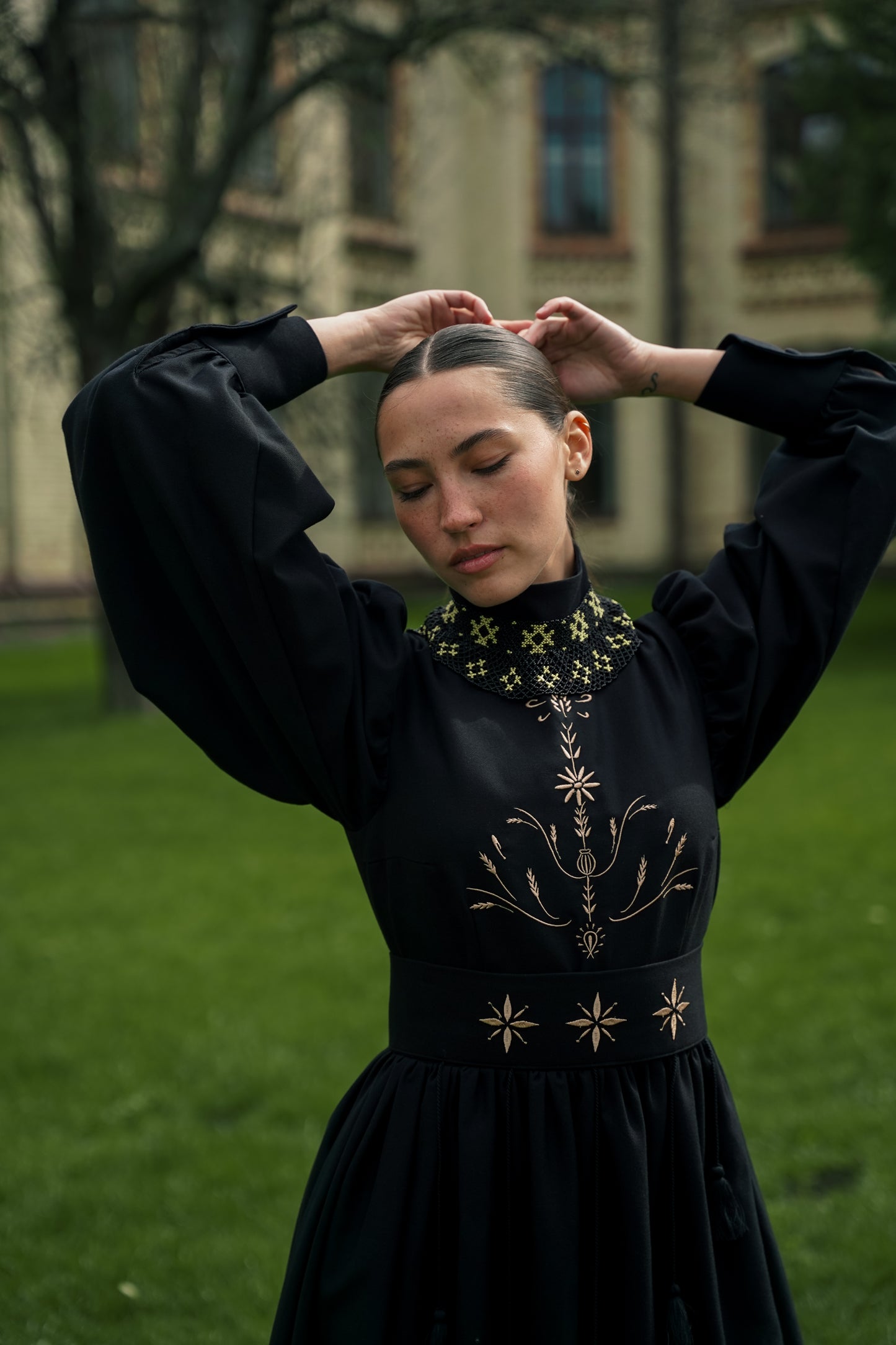 Сукня чорна Дерево життя