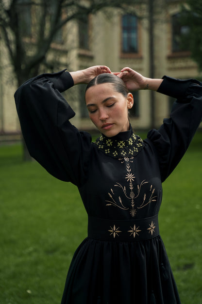 Сукня чорна Дерево життя