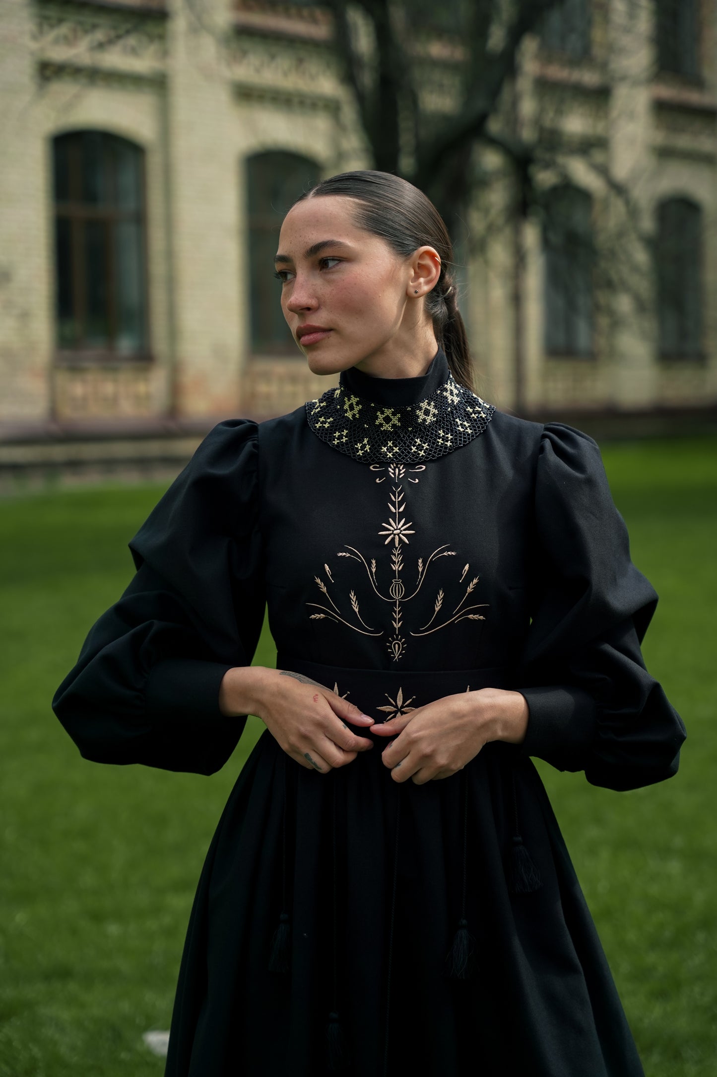 Сукня чорна Дерево життя