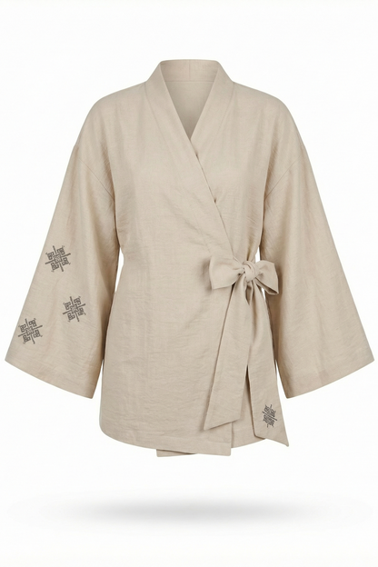 Women's milky kimono Zoreya