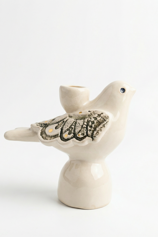 Підсвічник пташка молочний