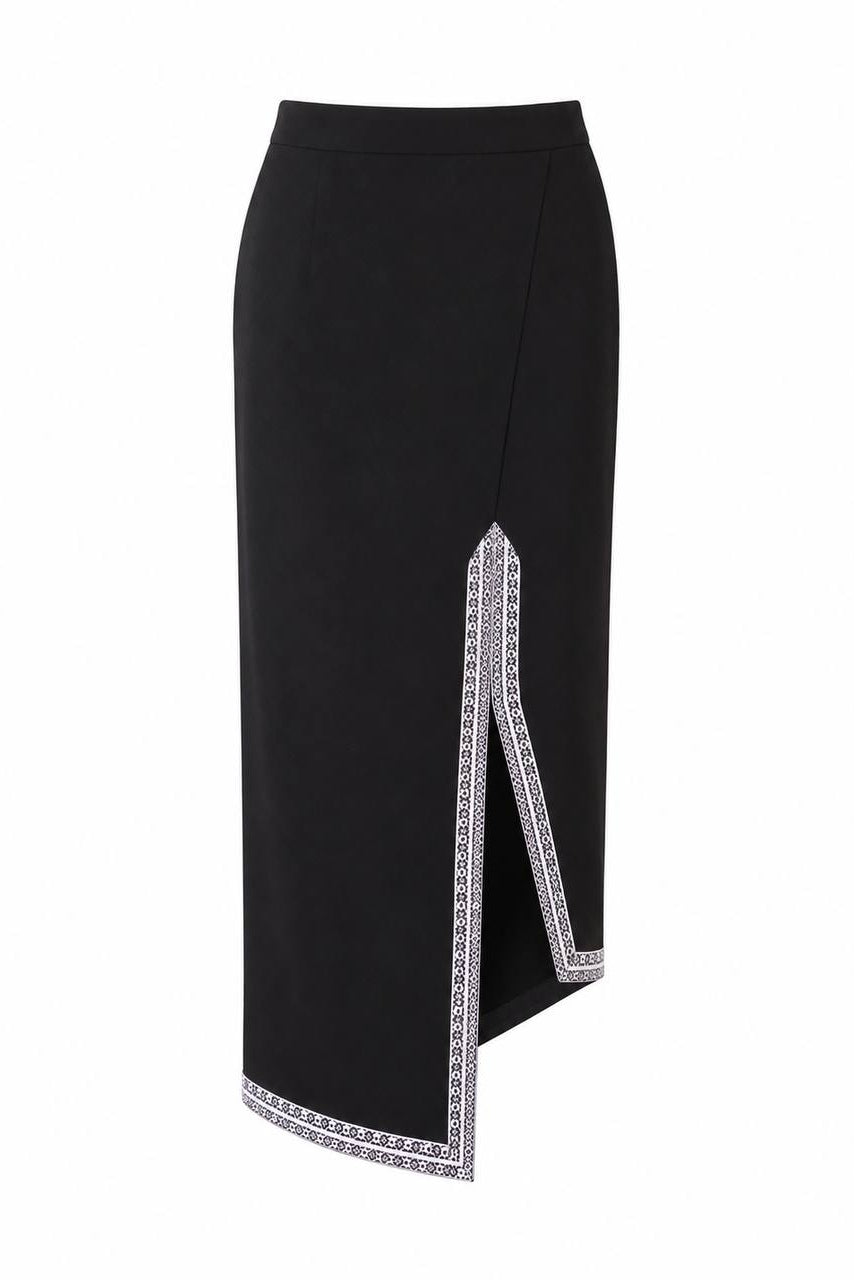 Kolos Black Maxi Skirt