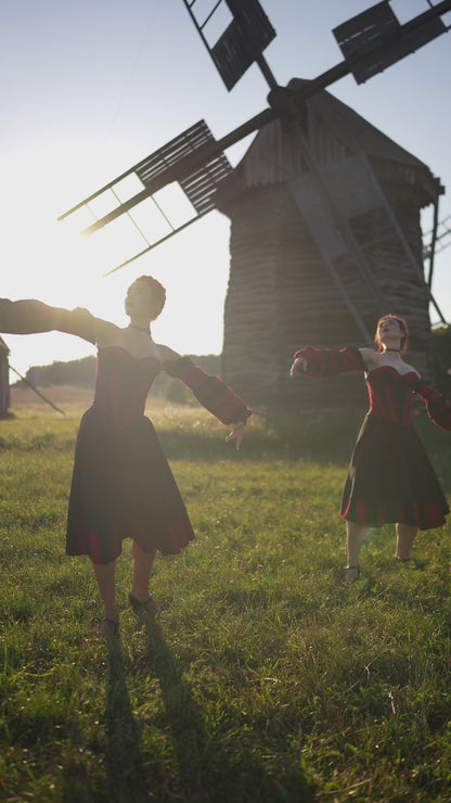 Корсет Дика вишня