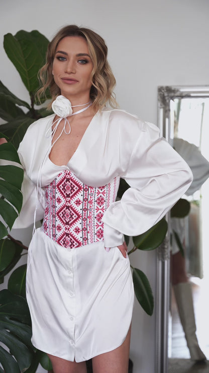 Корсет Вишня